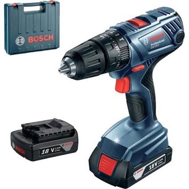 Taladro Percutor Inalambrico Bosch Ion-Litio 2 Veloc/Reversible - 18 Volt - 13 Mm - Imagen 2